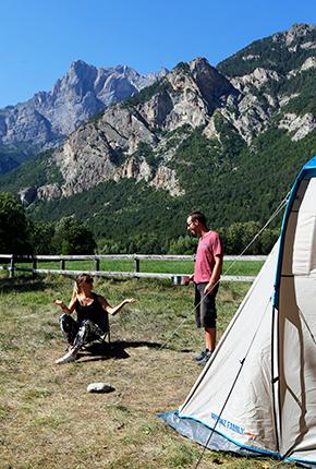 Camping Les Vaudois Les Vigneaux Alpes del Sur