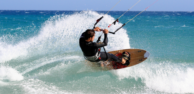 Kitesurf en las Landas