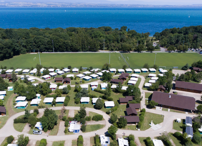 Camping La Dranse Thonon-les-Bains Lago Lemán