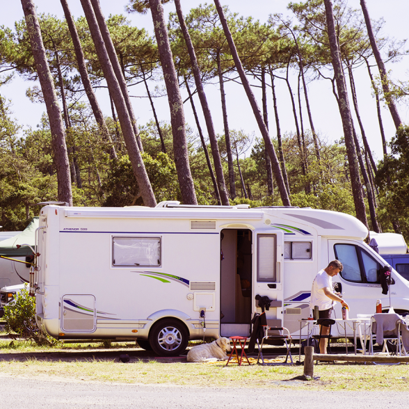 Zona para autocaravanas