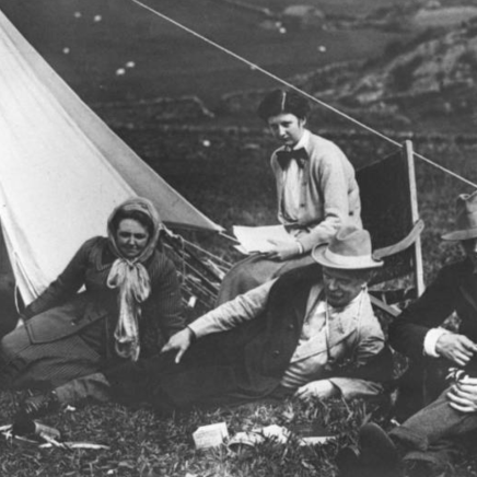 Los orígenes del camping