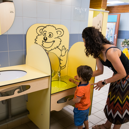 zona infantil sanitaria