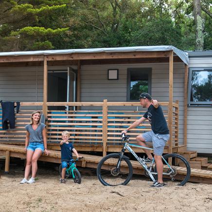 Camping Domaine de Fierbois Capbreton Landas Aquitania