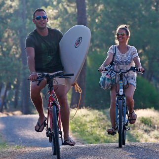 bicicleta de surf