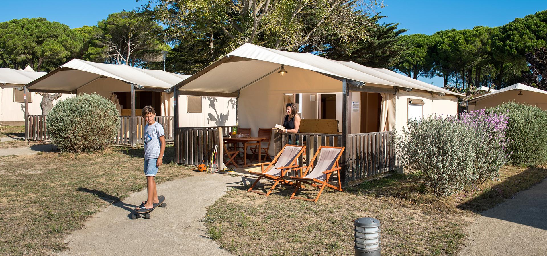 Camping Côte du Soleil Sérignan Hérault Méditerranée