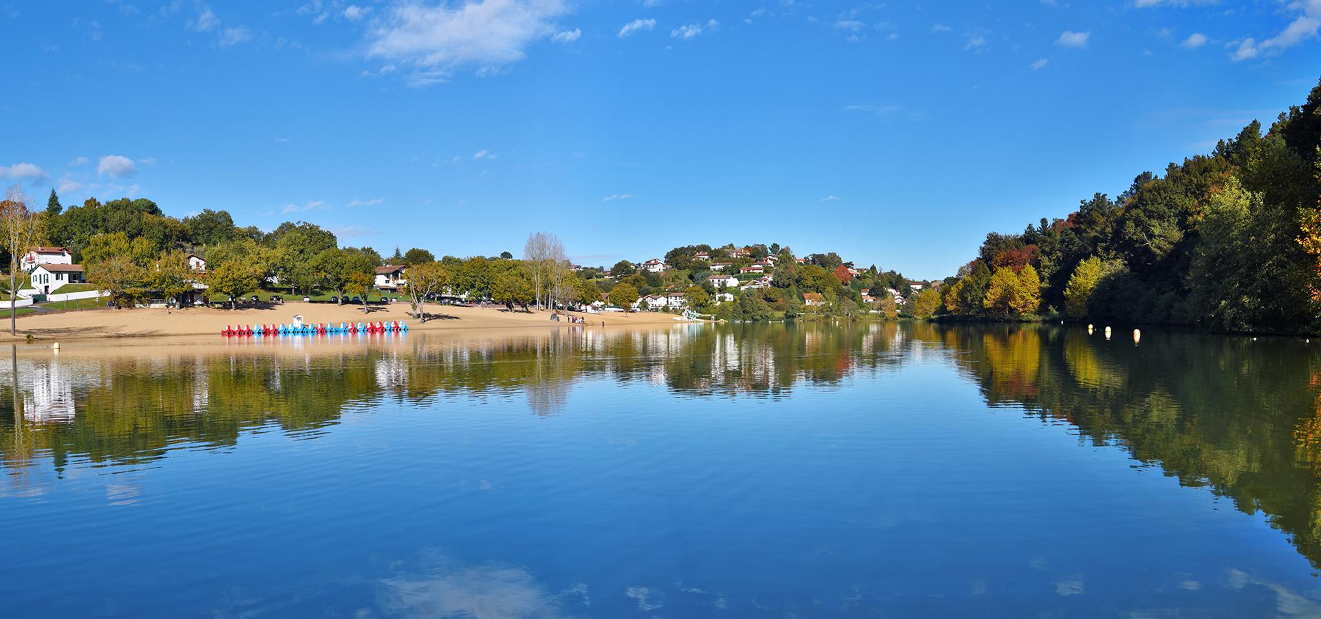 Lac de Saint Pée sur Nivelle Camping Arotxa Karrita Saint Pée sur Nivelle Aquitania País Vasco