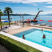 Camping La Dranse Thonon-les-Bains Lago Lemán